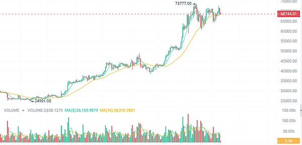 比特币即将上演减半行情？专家预测明年或将突破25万美元大关